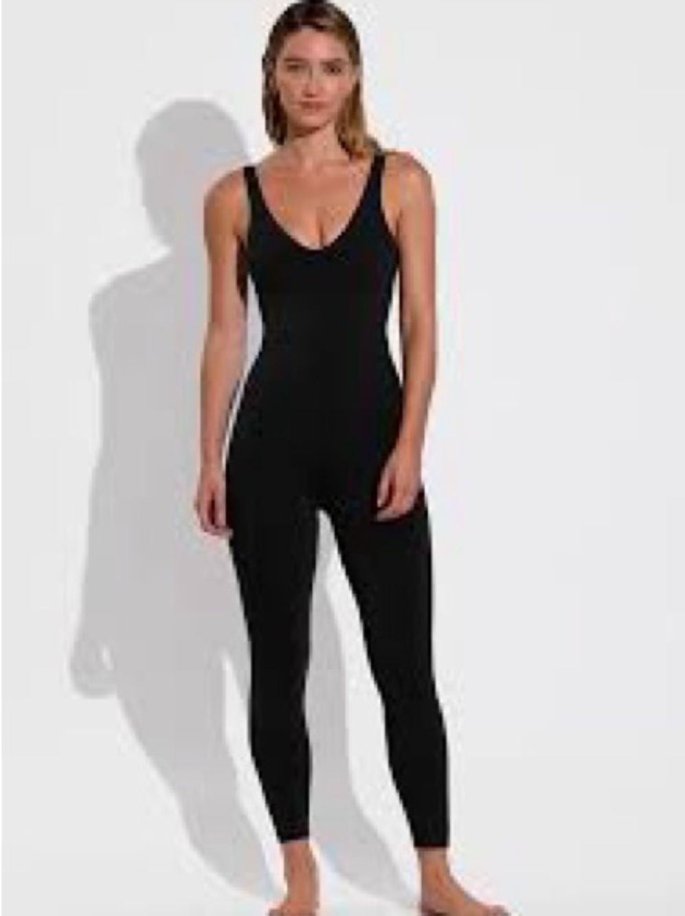 Left On Friday Black Sleeveless Jumpsuit